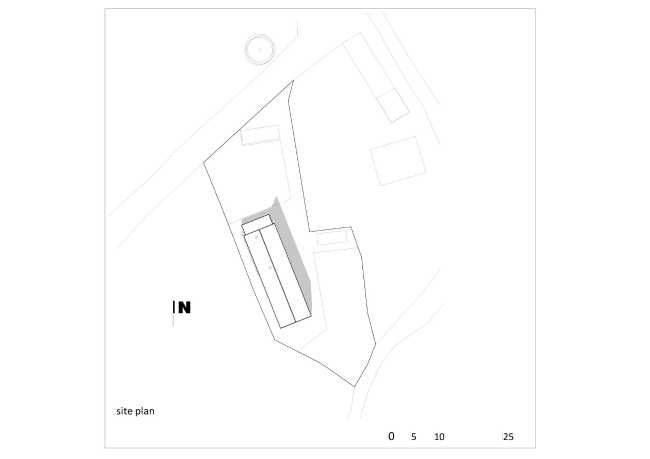 Planimetry wooden hut