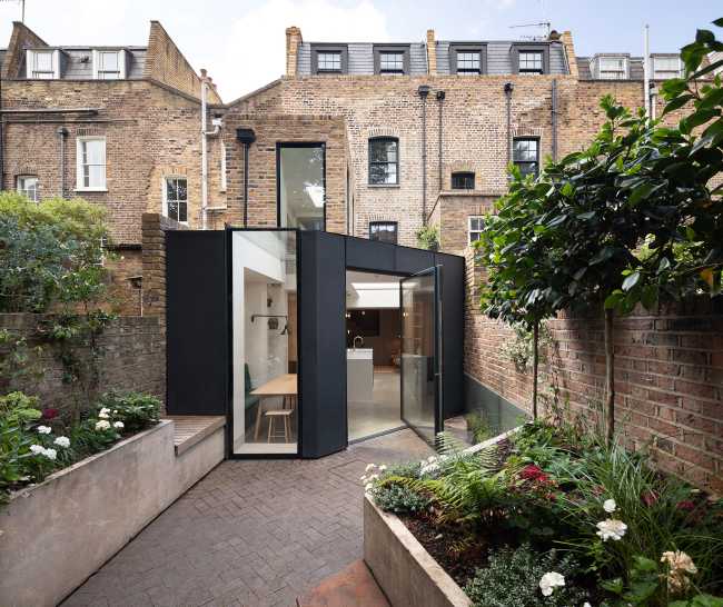 bâtiment extérieur Londres verre