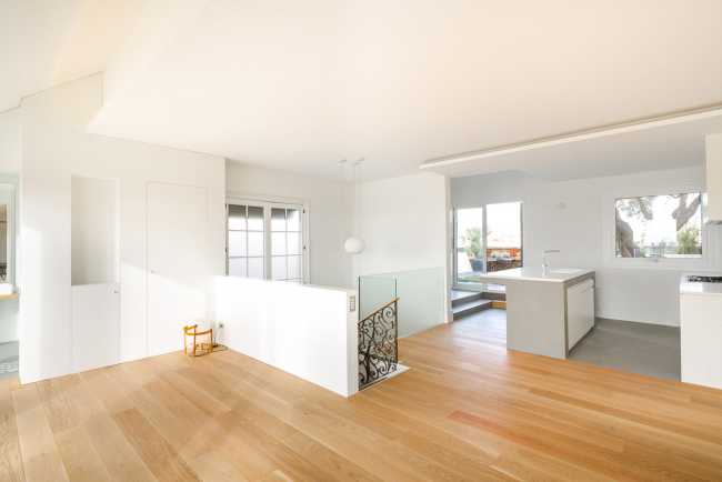 appartamento con parquet