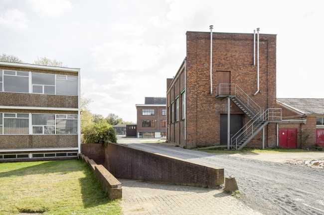Restored mining building
