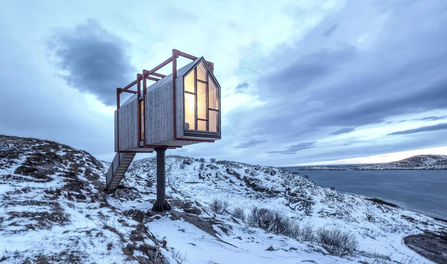 modulo abitativo in legno norvegia
