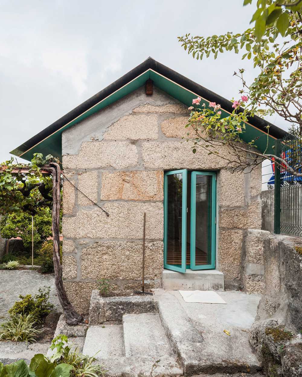 Renovated granite house
