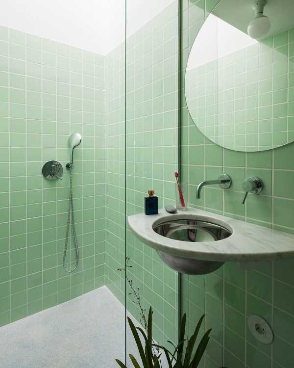 Baño verde