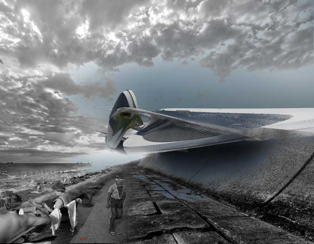 galería de arte de arquitectura de energía renovable wave motion