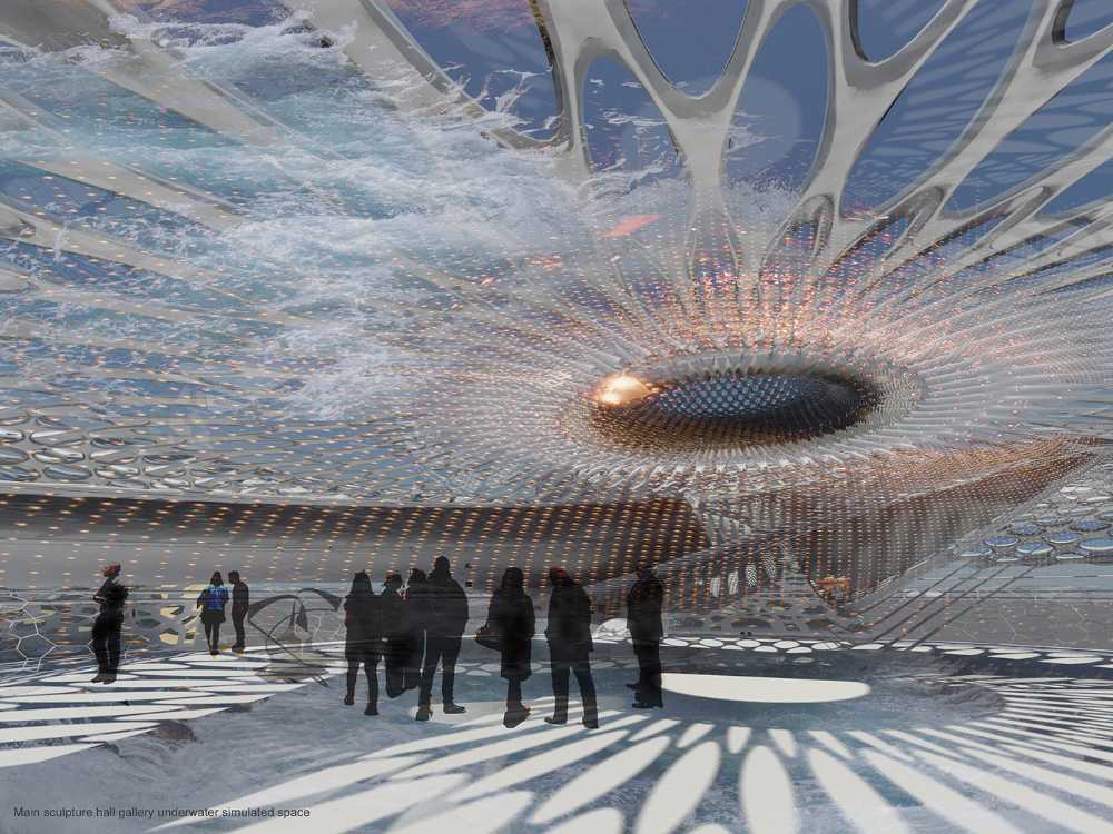 galería de arte de arquitectura de energía renovable wave motion