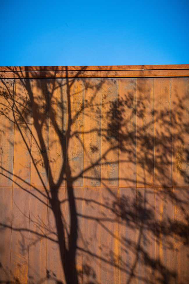 Montreal Pavilion Park corten coating
