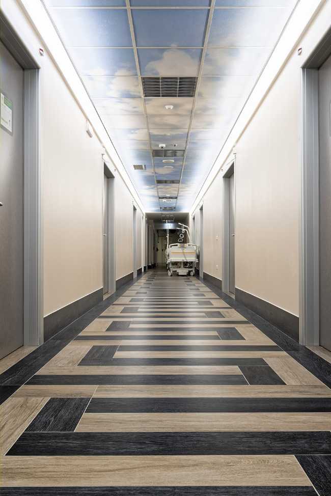 M.Bufalini hospital of Cesena - Pavimenti Iris ceramica
