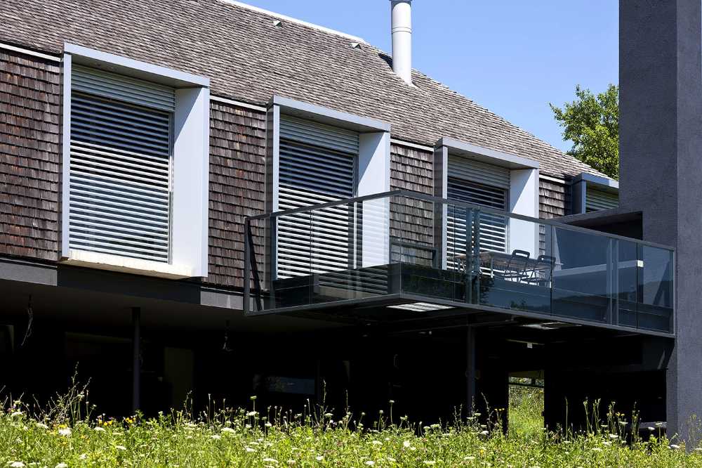 Casa en una pendiente