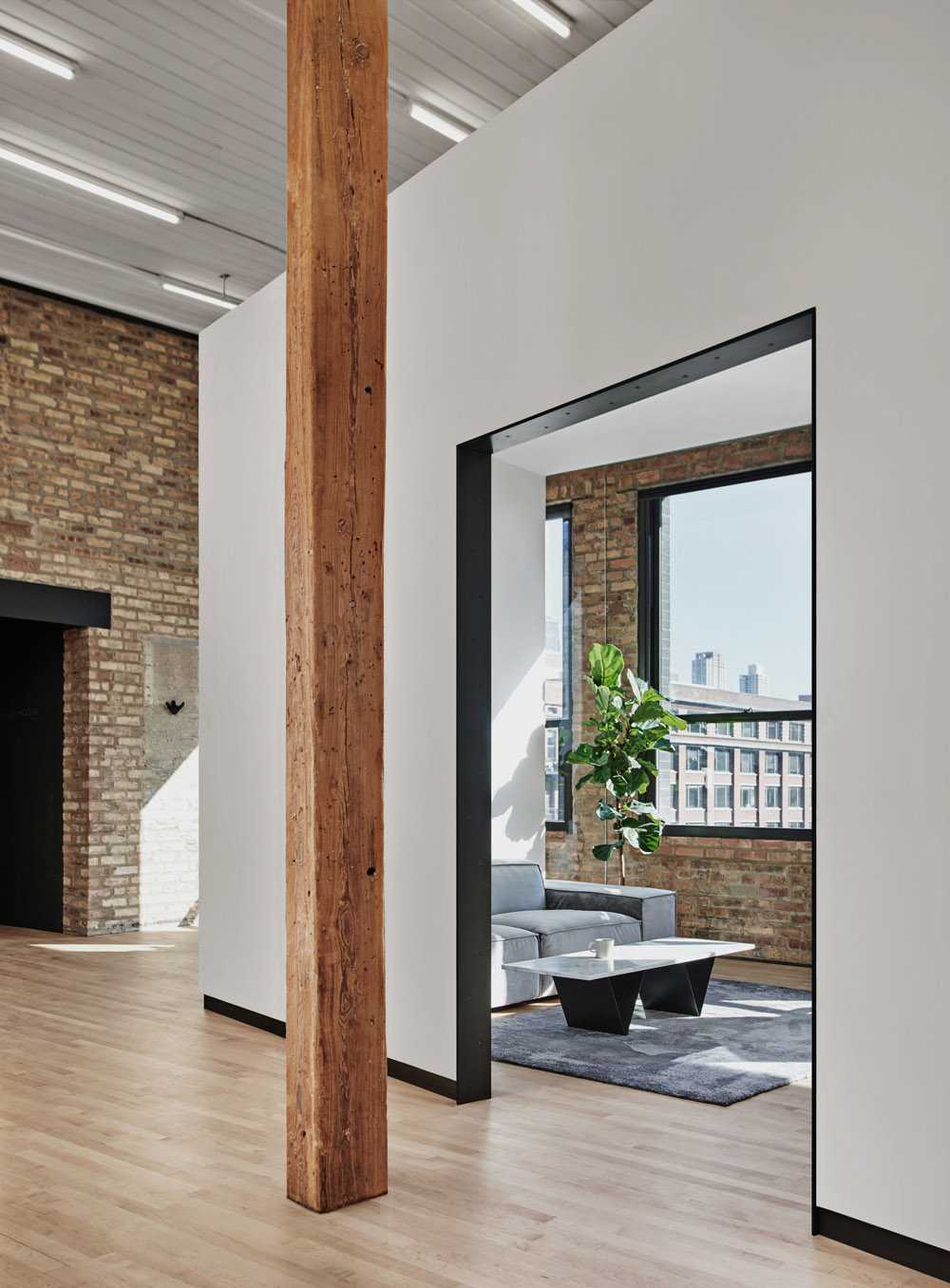Office with openings