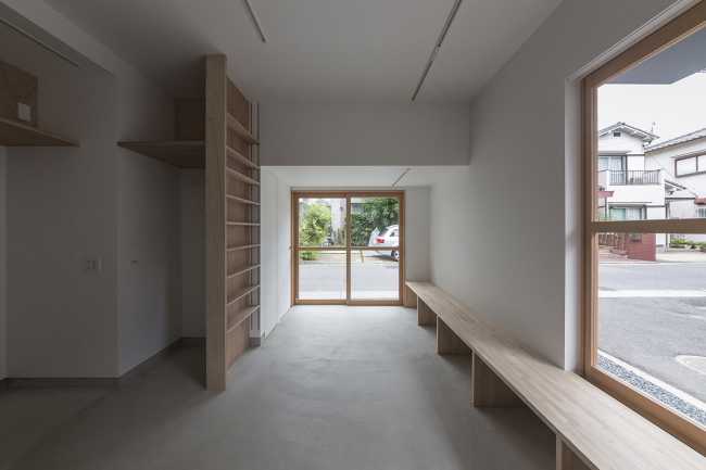 Interno abitazione in legno