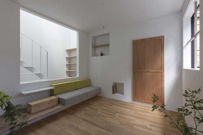 Interni abitazione aperture quadrate