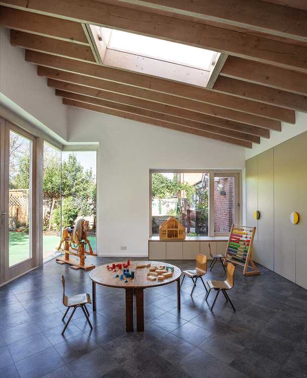 Detail of wooden floor