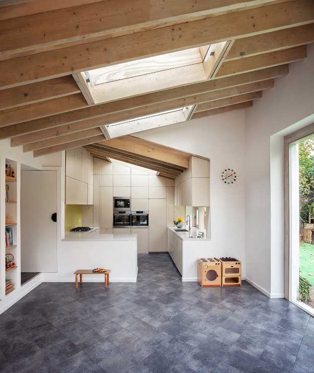 Inner nursery with canteen and kitchen