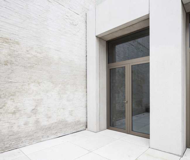 Glass door