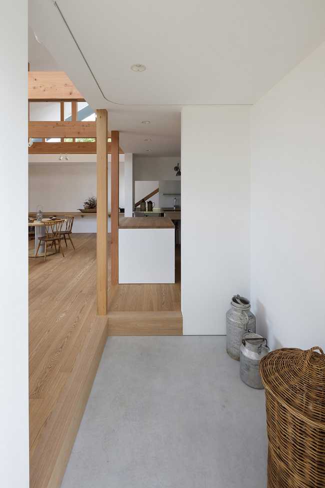 Interior wooden dwelling