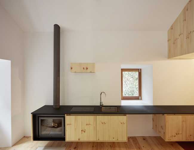 Cucina rifugio top nero