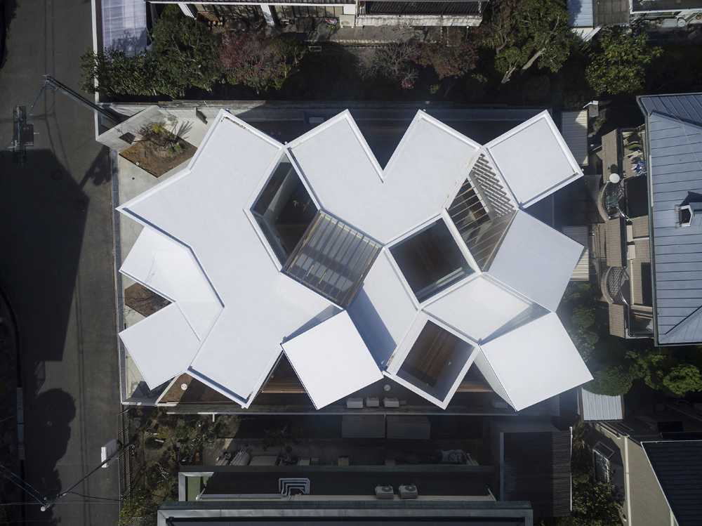 Home of prismatic architecture