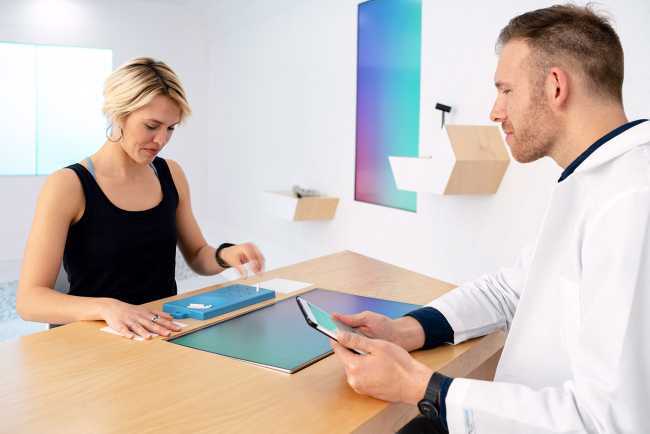 centro clinico digital design tavolo in legno