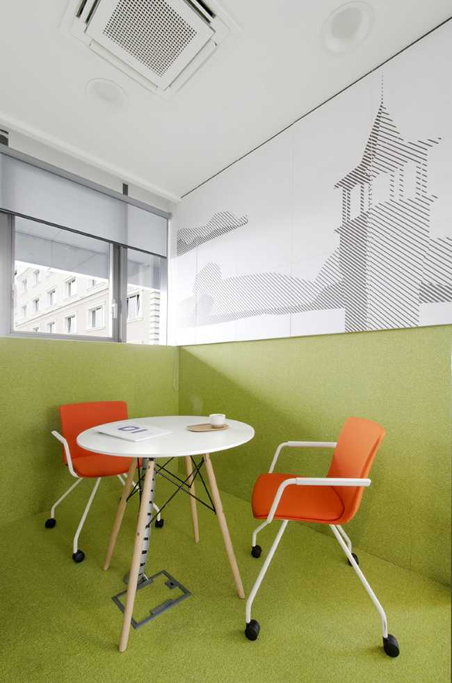 divisori colorati e imbottiti