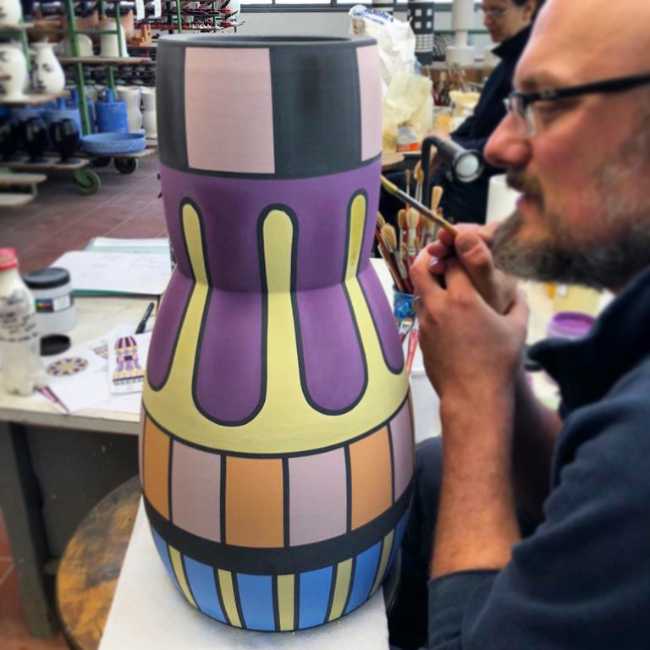 Historical Promiscuities: ceramics fusing classical and pop