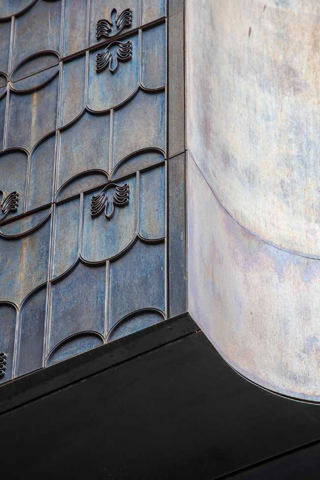 Dettaglio facciata storica