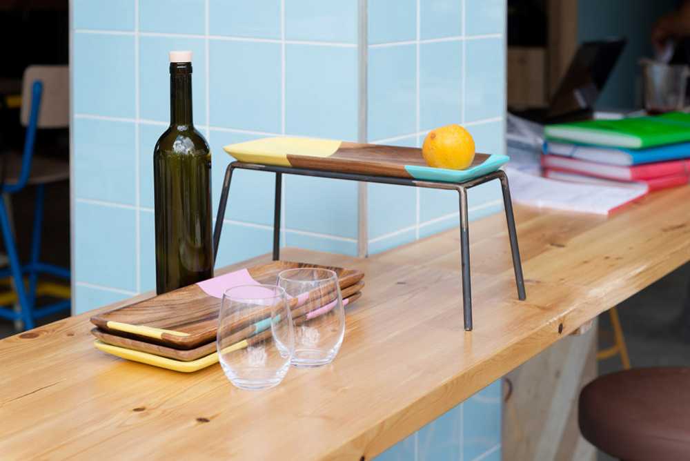 Interno bar in legno
