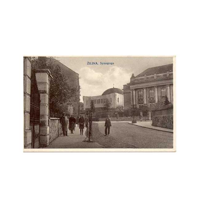 Foto storica sinagoga