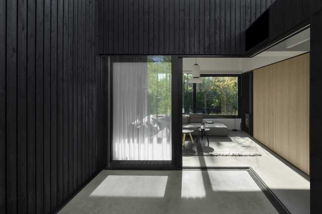 Interni in legno architettura contemporanea