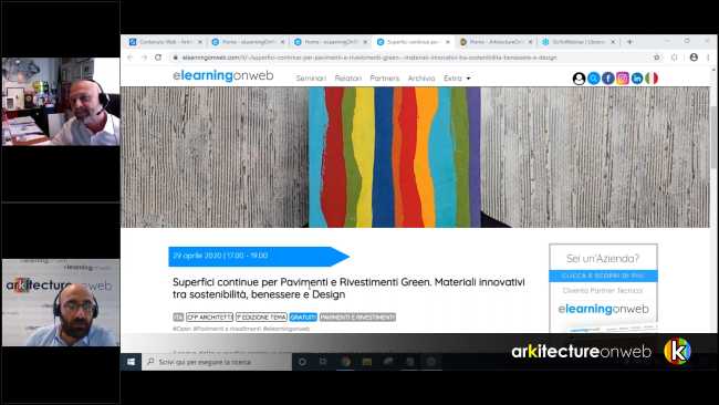 Superfici continue per Pavimenti e Rivestimenti Green
