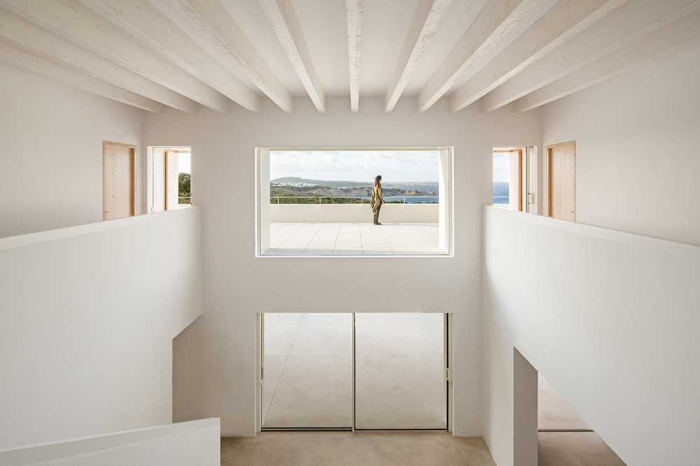 villa minorca rivestimento pietra calcarea