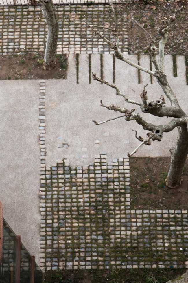 Viale visto dall'alto