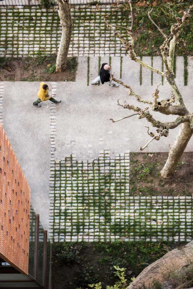 Viale visto dall'alto