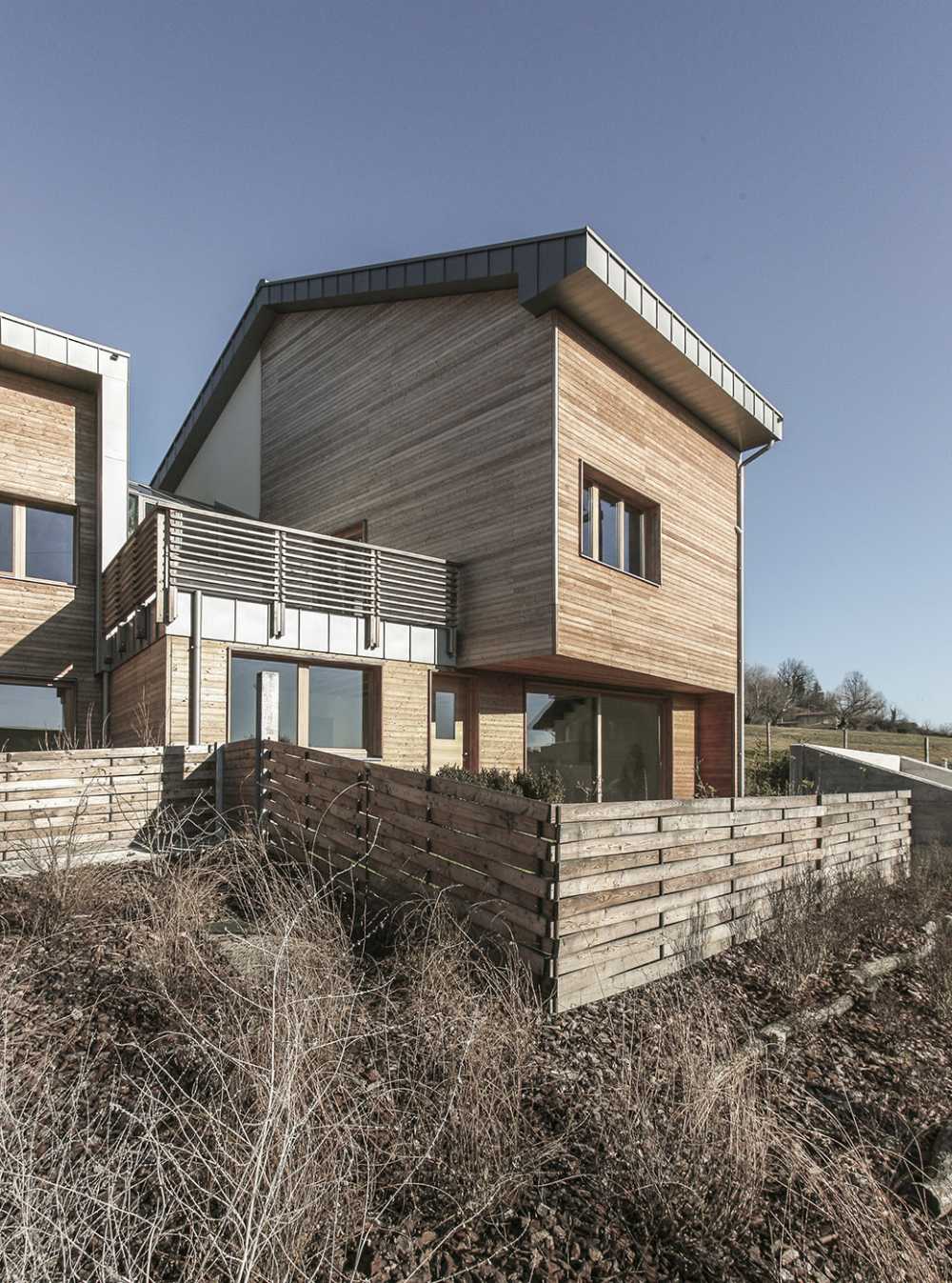 edificio multipiano Lignoalp rivestimento facciata e struttura