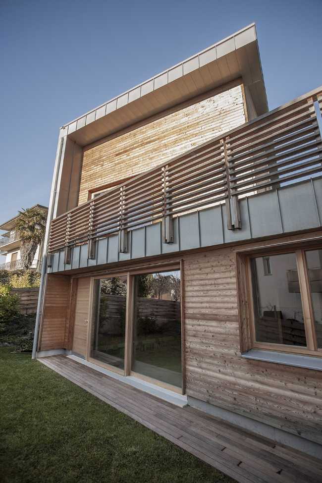 edificio multipiano Lignoalp rivestimento facciata e struttura