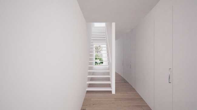 Interni bianchi minimal