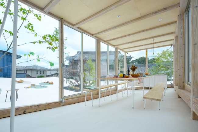 attico open space terrazza piana struttura legno