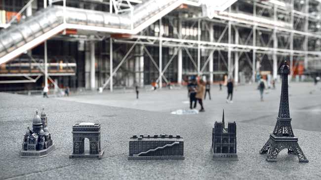 A Souvenir for the Pompidou Center
