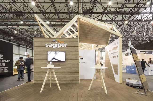 Stand promozionale Sagiper