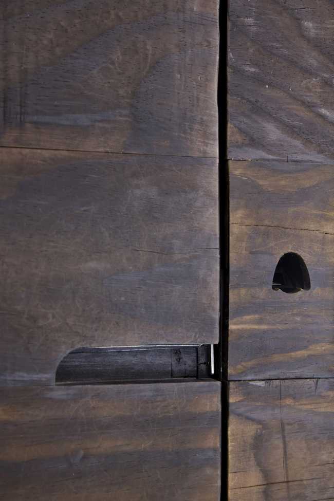 Dettaglio parete in legno