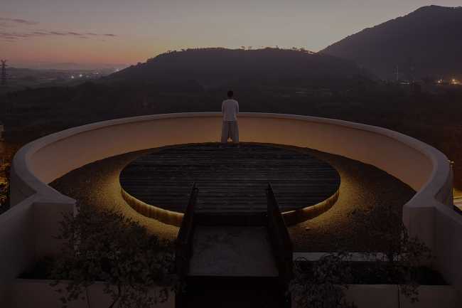 terrazza forma circolare