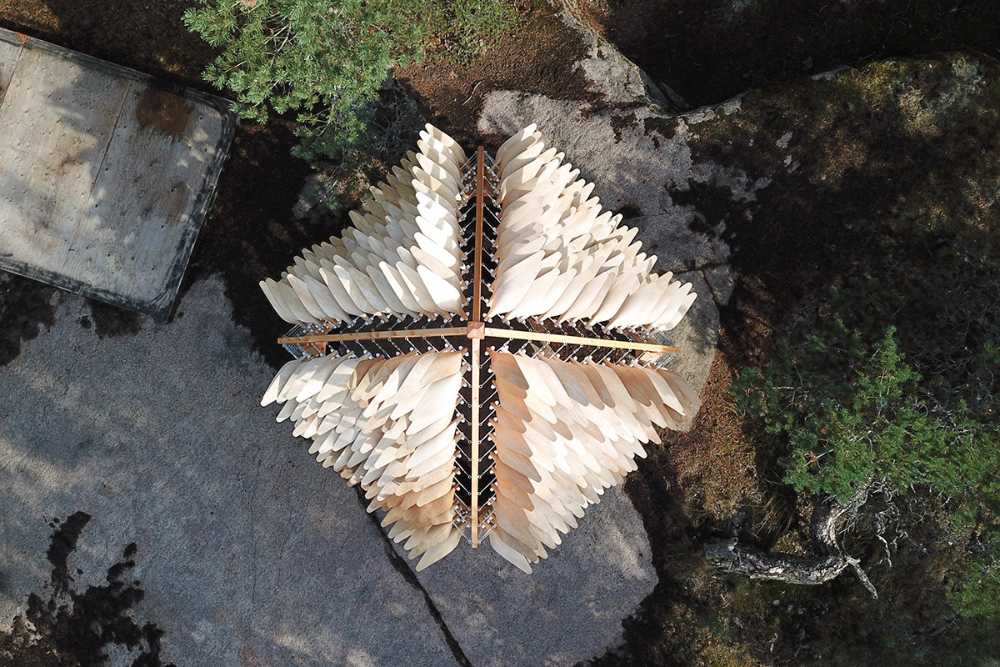 pavilion kinetic wood