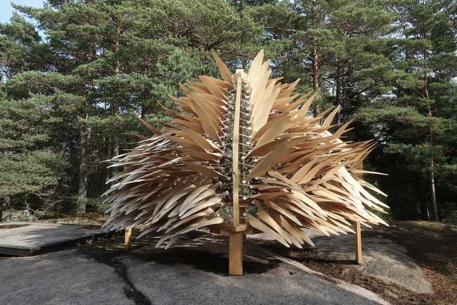 pavilion kinetic wood cover