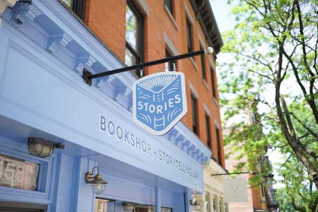 Libreria per bambini facciata