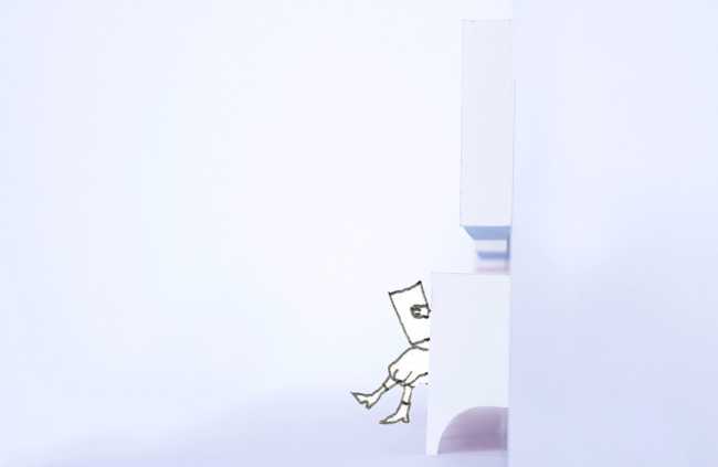 Schizzo mobili libreria