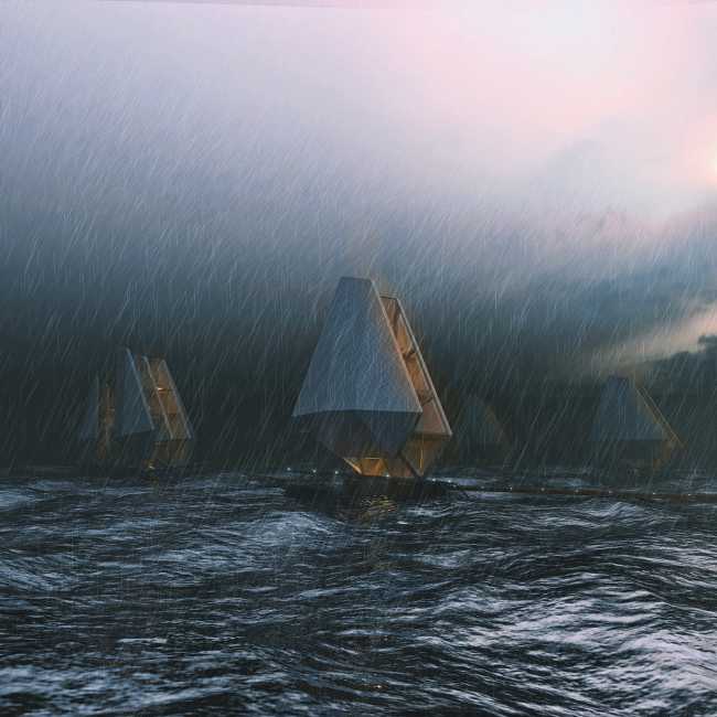 housing module palafitte technology energy sources tides solar panels