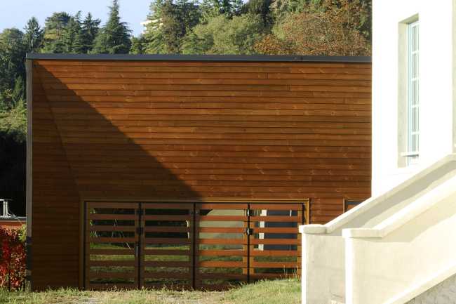 Autorimessa in legno