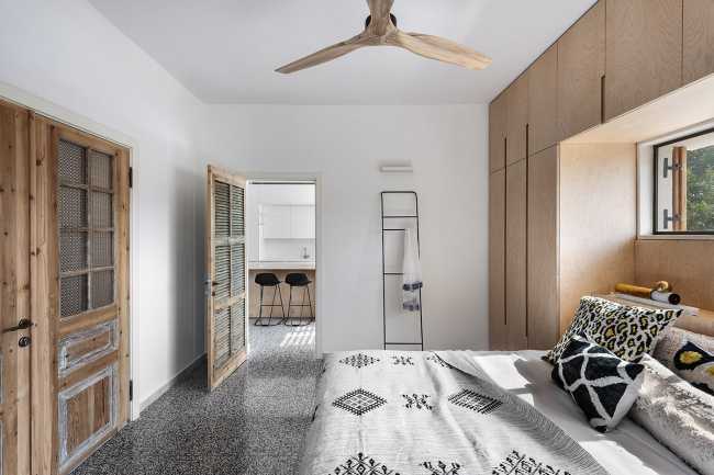 Camera da letto armadio in legno