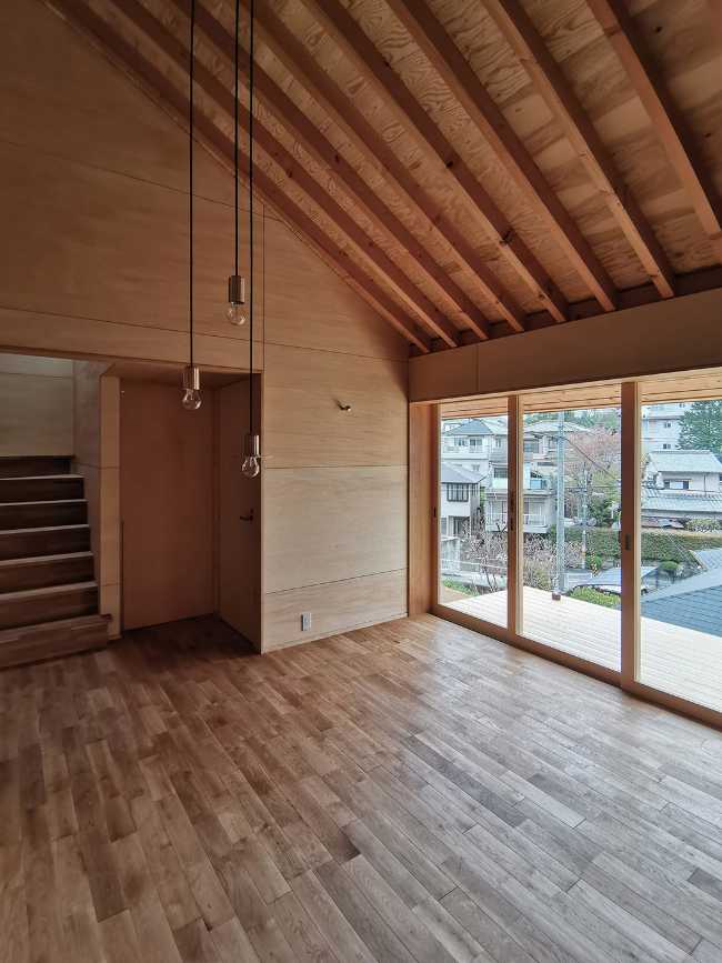 Casa en Higashi-Ikoma: elegante residencia de madera