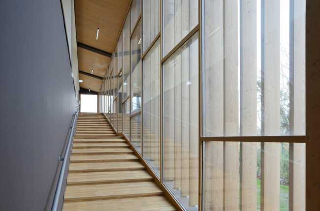 Polo scolastico Castel Cerreto LignoAlp e De8 Architetti