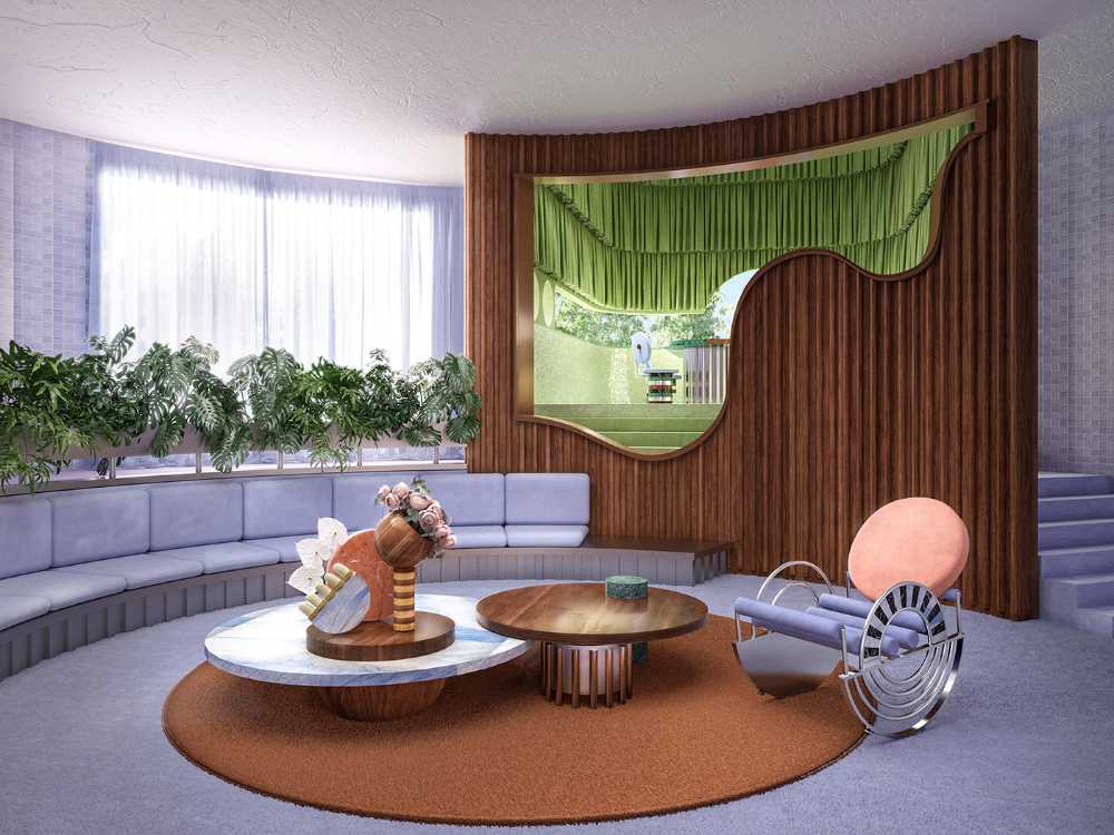 rocking chair living